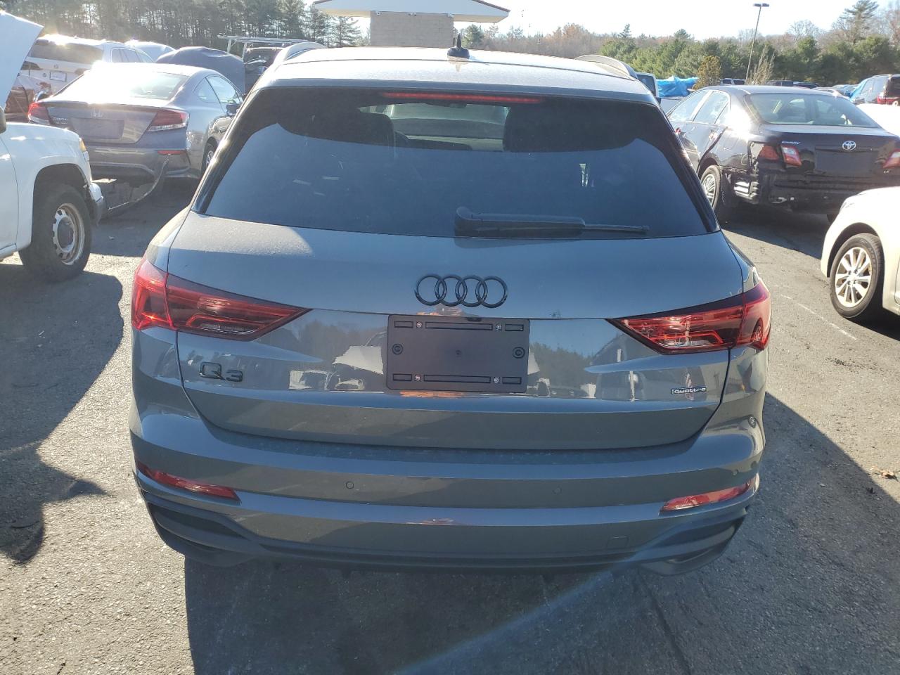 2024 Audi Q3 VIN WA1EECF34R1180563 Copart auction photo, front end / minor dent/scratches damage thumbnail 6