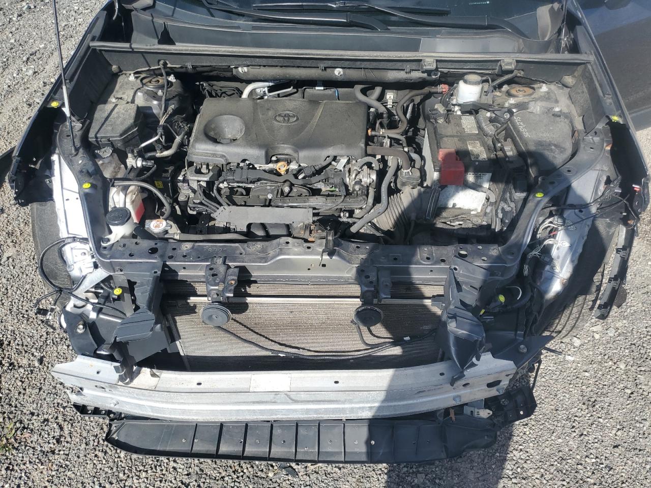 2022 Toyota RAV 4 VIN 2T3P1RFV5NC270266 Copart auction photo, front end / mechanical damage thumbnail 12