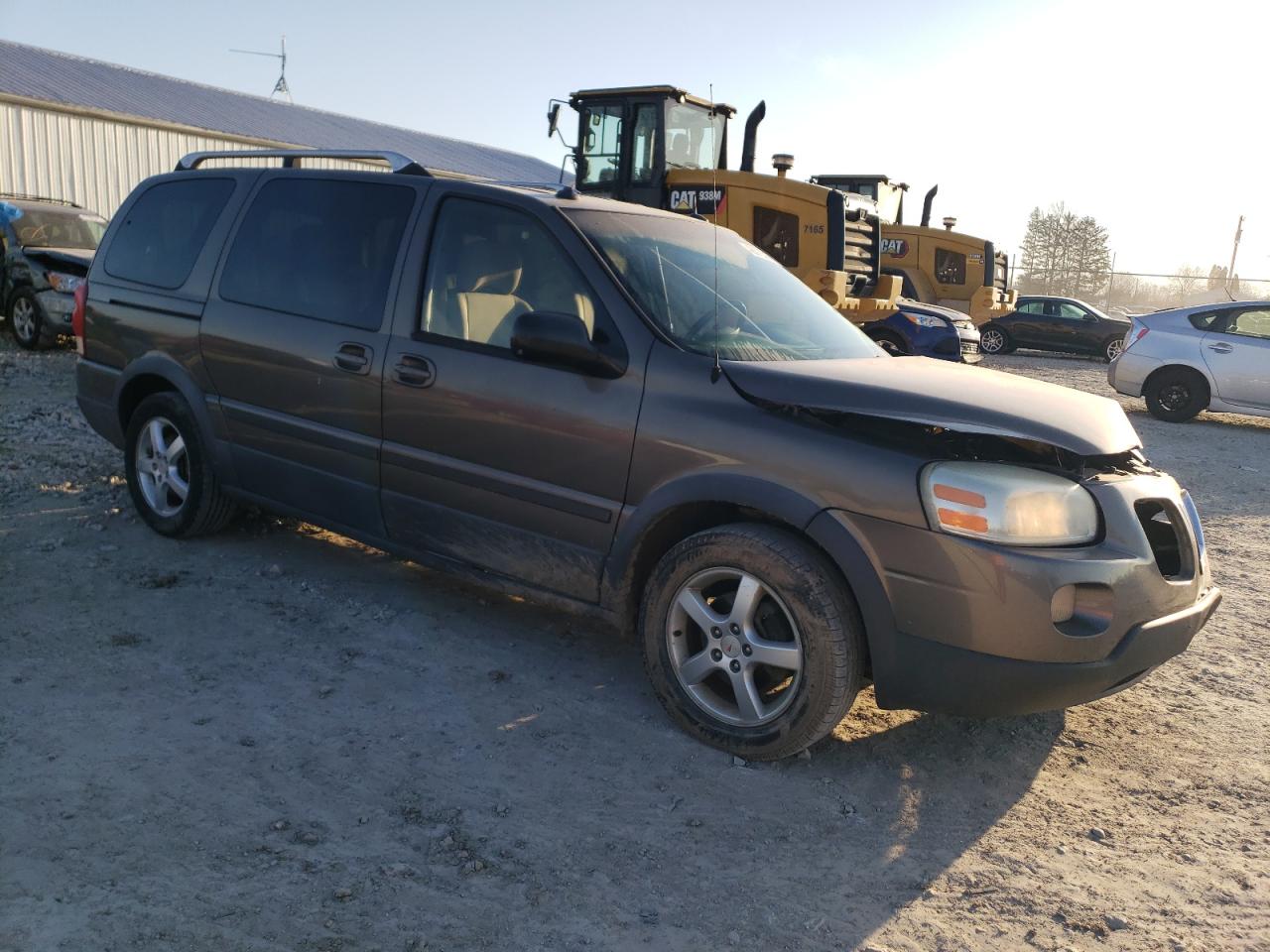 2005 Pontiac Montana VIN 1GMDV33L45D220196 Copart auction photo, front end / side damage thumbnail 4