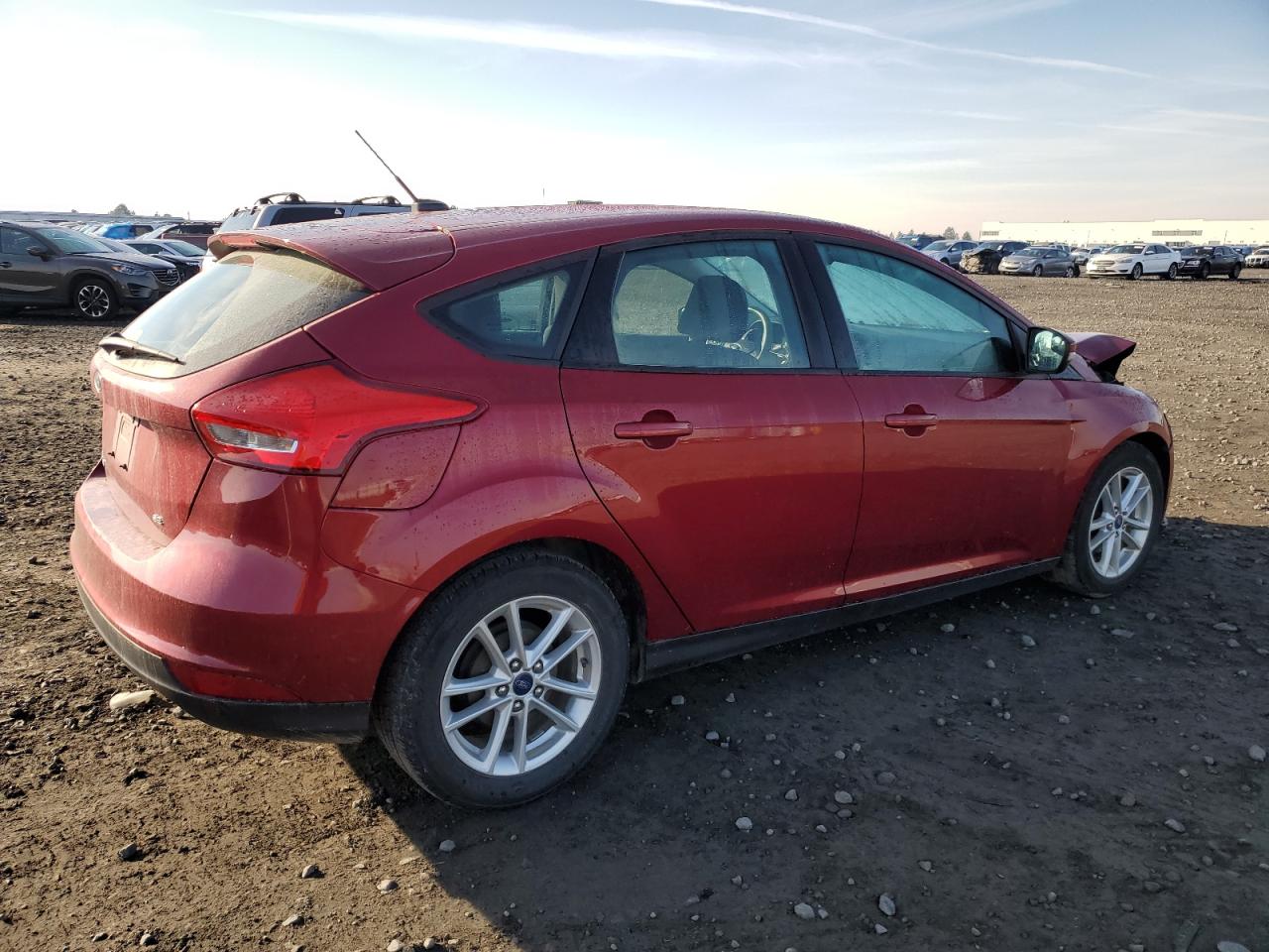 2017 Ford Focus VIN 1FADP3K20HL206903 Copart auction photo, front end damage thumbnail 3