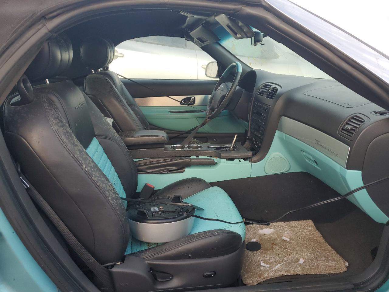2002 Ford Thunderbird VIN 1FAHP60A82Y120729 Copart auction photo, water/flood damage thumbnail 10