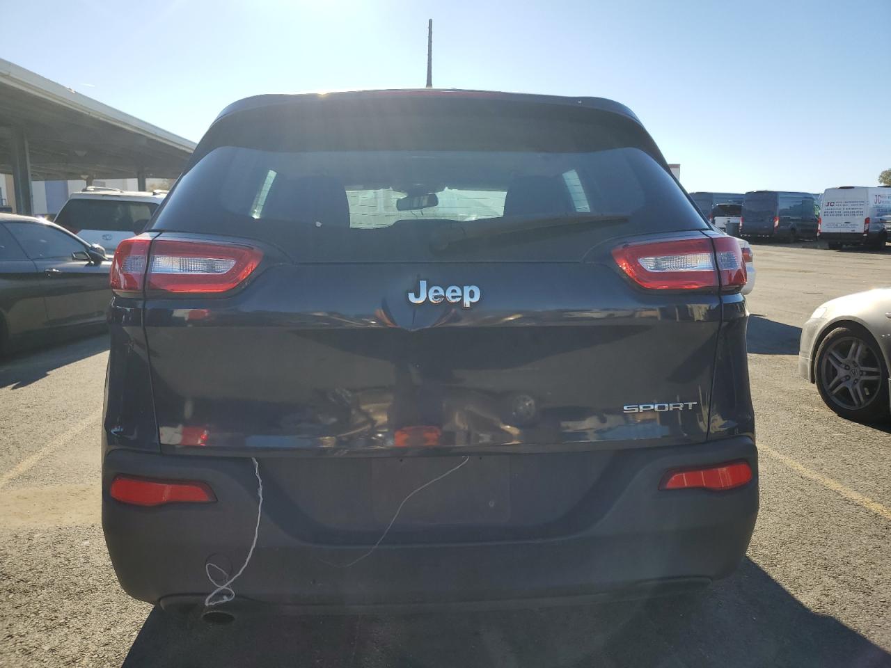 2015 Jeep Grand Cherokee VIN 1C4PJLAB0FW720272 Copart auction photo, mechanical / side damage thumbnail 6