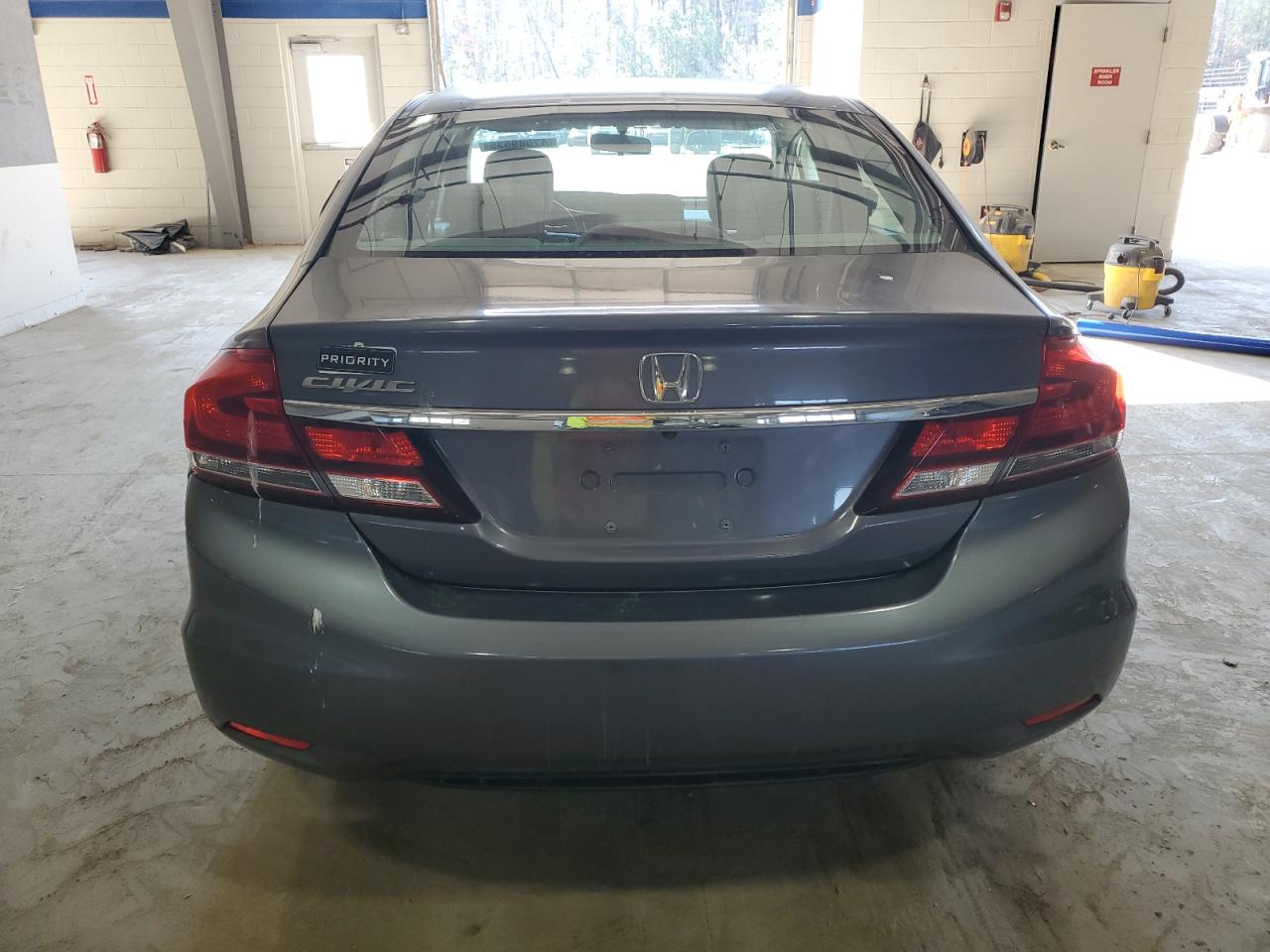 2014 Honda Civic VIN 19XFB2F55EE246141 Copart auction photo, side / rear end damage thumbnail 6