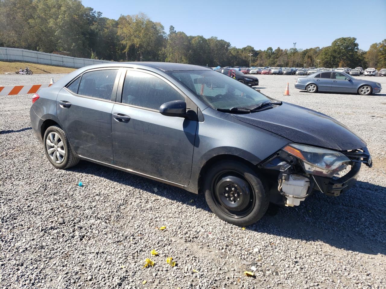 2016 Toyota Corolla VIN 2T1BURHE0GC687353 Copart auction photo, front end damage thumbnail 4