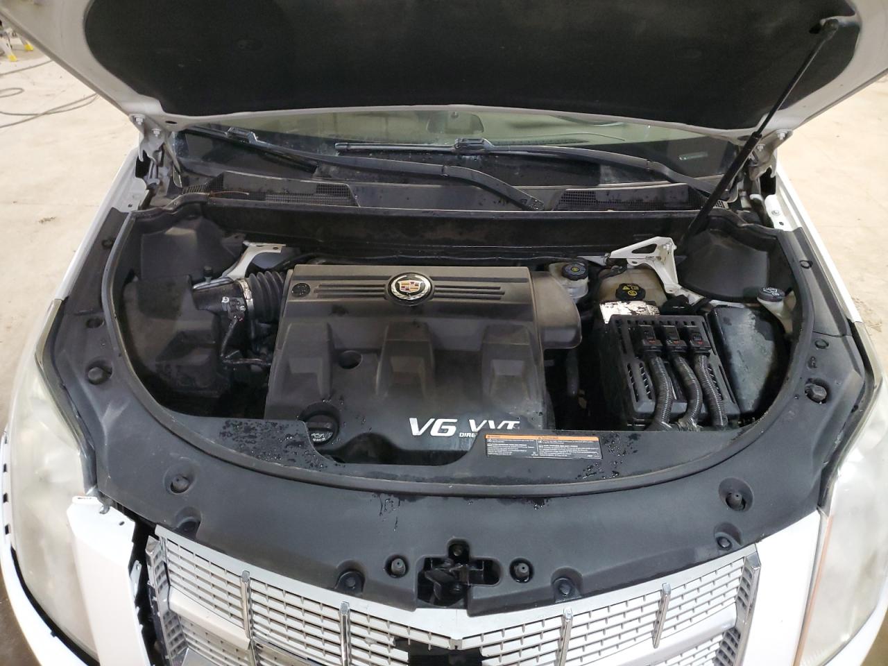 2012 Cadillac SRX VIN 3GYFNAE30CS544381 Copart auction photo, rear end / front end damage thumbnail 12