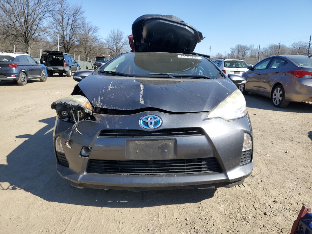 2013 Toyota Prius VIN JTDKDTB34D1537959 Copart auction photo, all over damage thumbnail 5