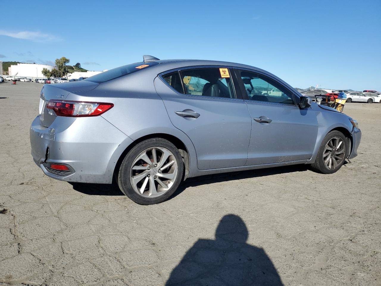 2016 Acura ILX VIN 19UDE2F74GA011379 Copart auction photo, front end damage thumbnail 3
