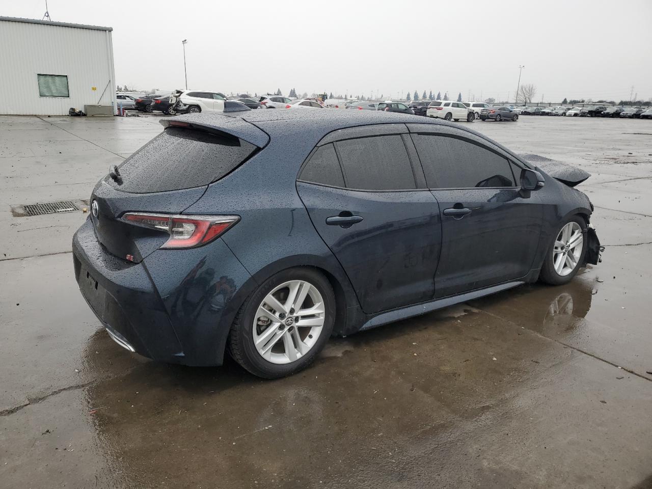 2019 Toyota Corolla VIN JTNK4RBE3K3052651 Copart auction photo, front end damage thumbnail 3