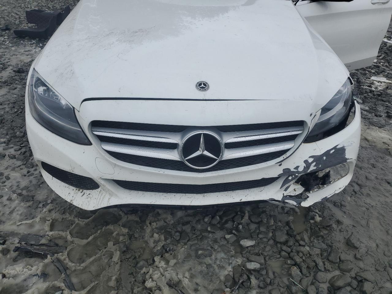 2018 Mercedes-Benz C-klasse VIN 55SWF4JB4JU269314 Copart auction photo, front end damage thumbnail 12