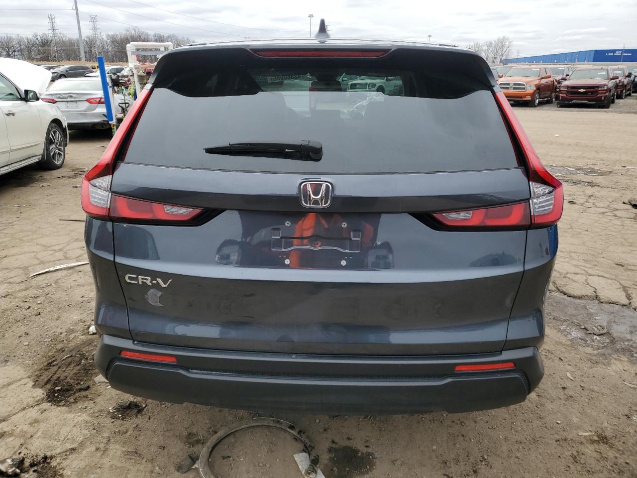 2024 Honda CR-V VIN 2HKRS3H46RH322023 Copart auction photo, front end / stripped damage thumbnail 6