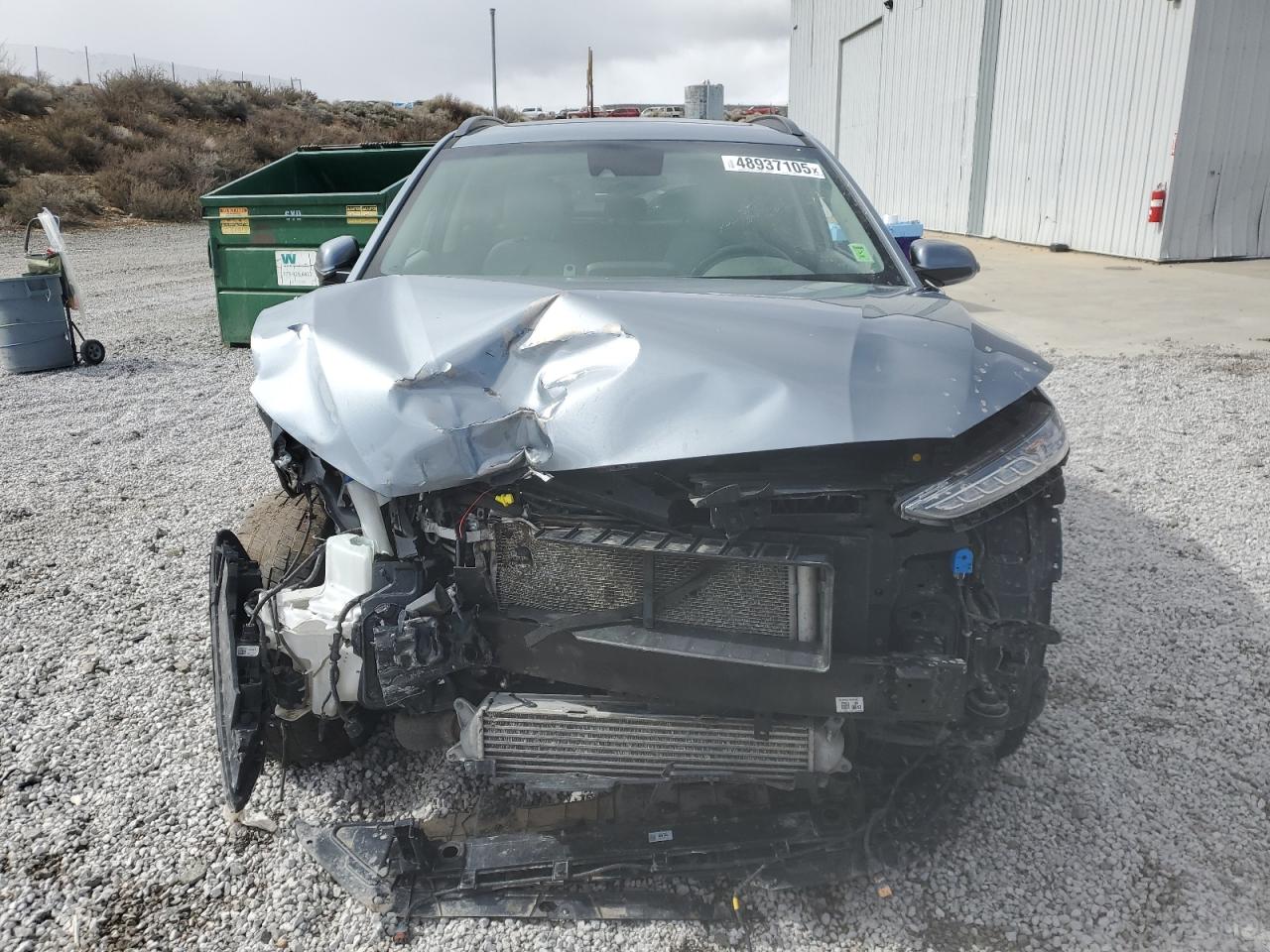 2020 Hyundai Kona VIN KM8K3CA59LU508746 Copart auction photo, front end / side damage thumbnail 5