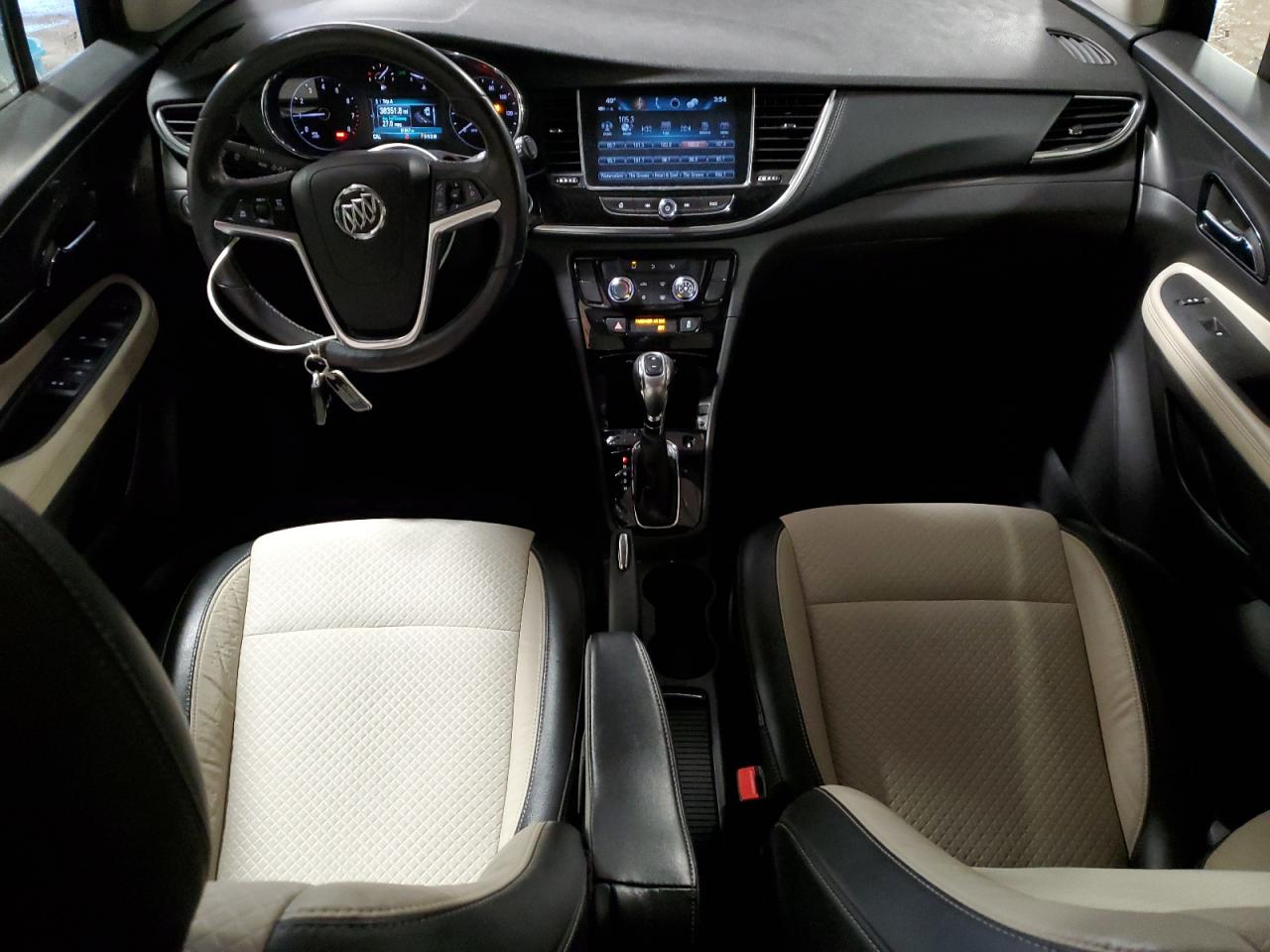 2017 Buick Encore VIN KL4CJASB0HB016840 Copart auction photo, rear end / side damage thumbnail 8