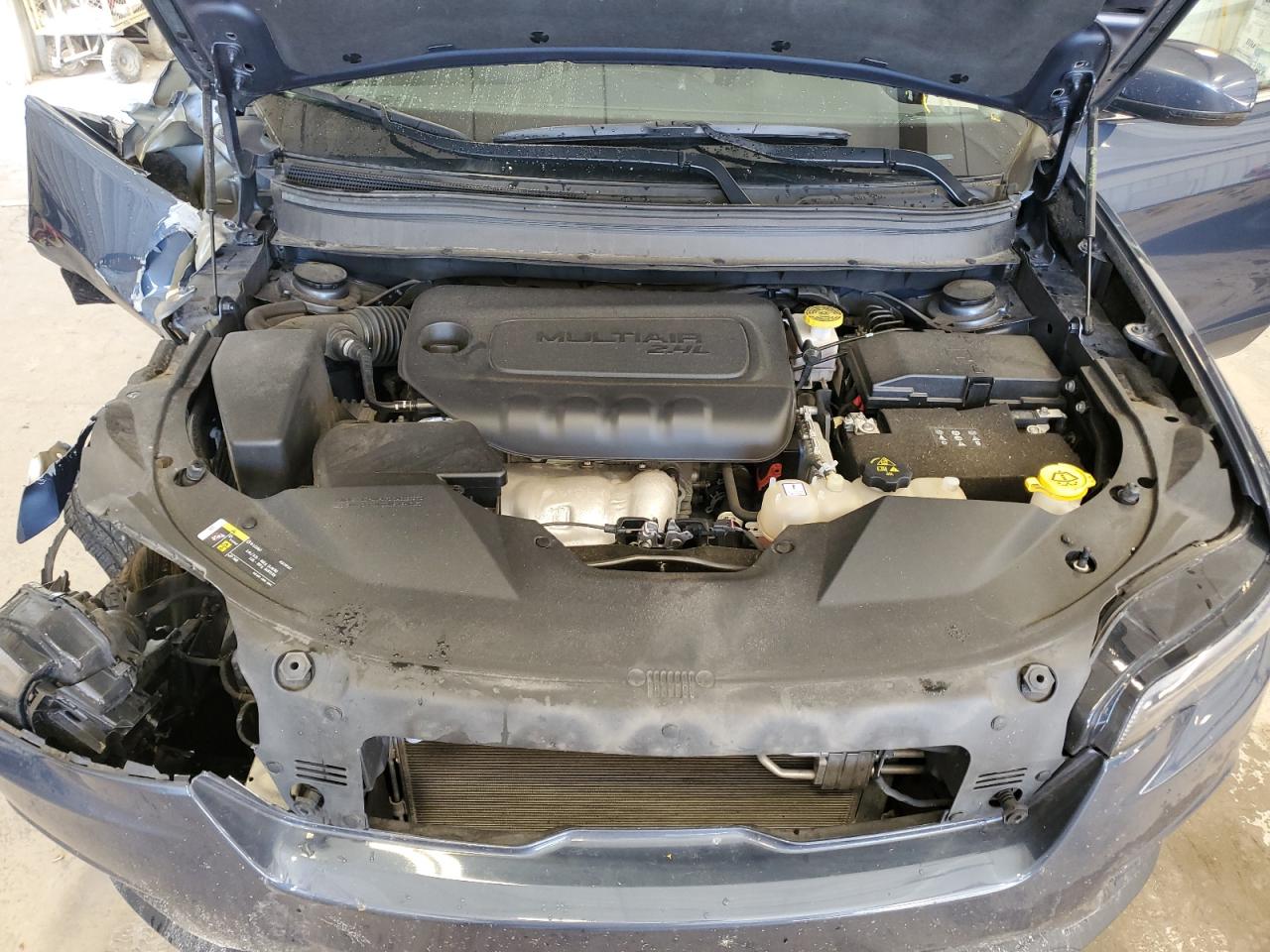 2021 Jeep Grand Cherokee VIN 1C4PJMLB6MD110257 Copart auction photo, front end / side damage thumbnail 13