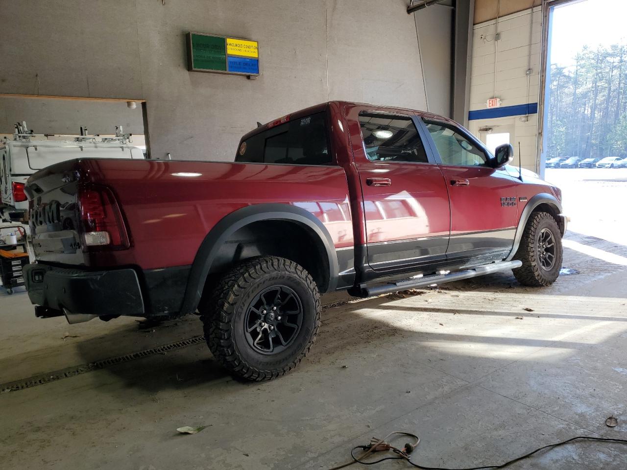 2018 RAM 1500 VIN 1C6RR7YTXJS235443 Copart auction photo, side / undercarriage damage thumbnail 3