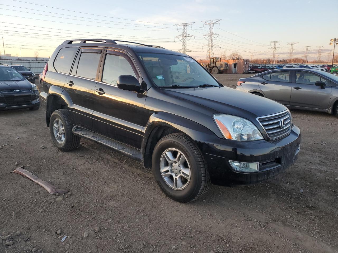 2006 Lexus GX VIN JTJBT20X460097587 Copart auction photo, front end / side damage thumbnail 4