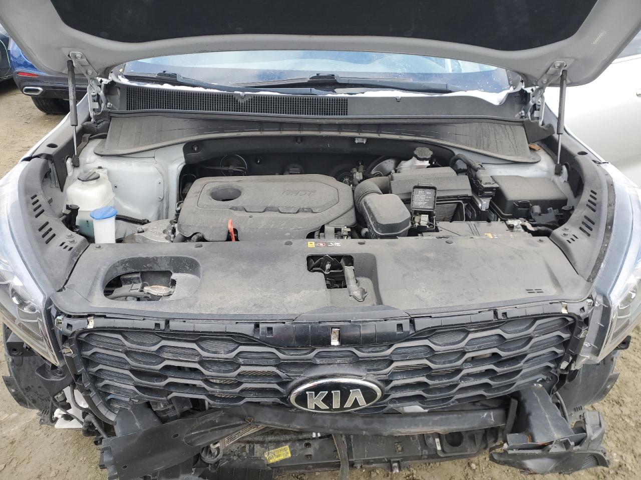 2020 KIA Sorento VIN 5XYPG4A31LG635530 Copart auction photo, front end damage thumbnail 12