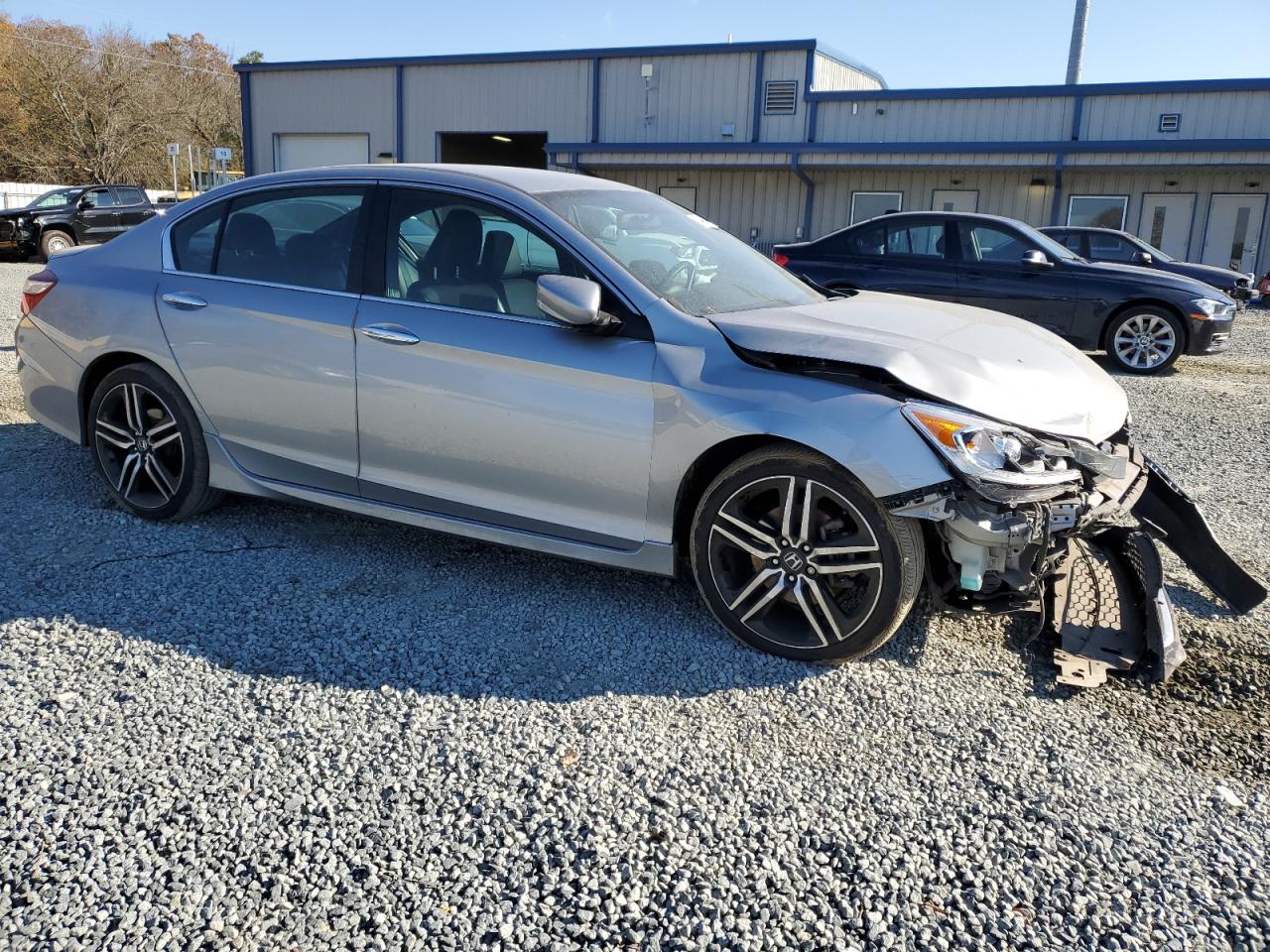 2016 Honda Accord VIN 1HGCR2F52GA053161 Copart auction photo, front end damage thumbnail 4