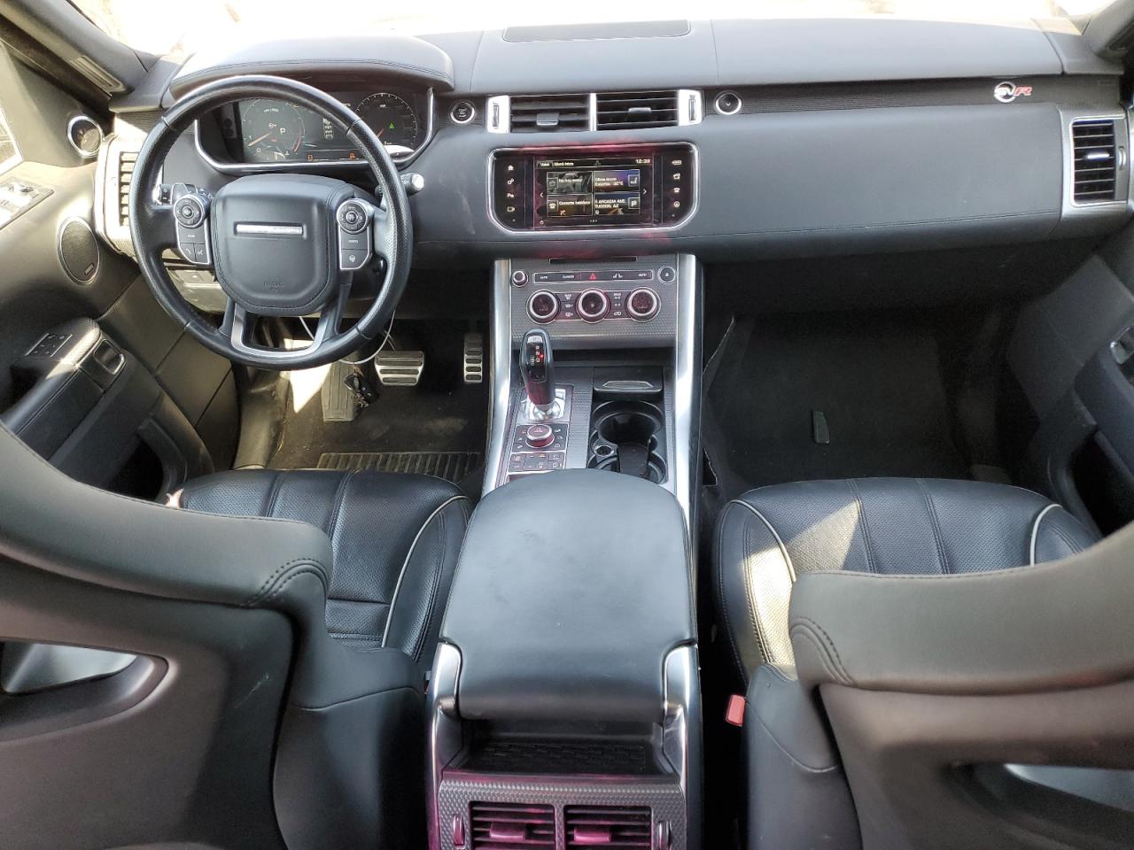 2016 Land Rover Range rover sport VIN SALWZ2EF5GA580299 Copart auction photo, vandalism damage thumbnail 8