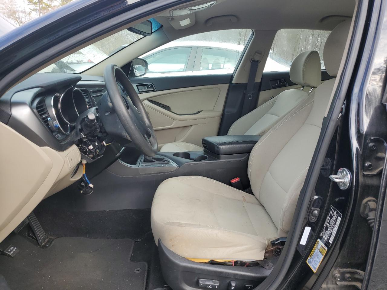 2013 KIA Optima VIN 5XXGM4A74DG176950 Copart auction photo, side damage thumbnail 7