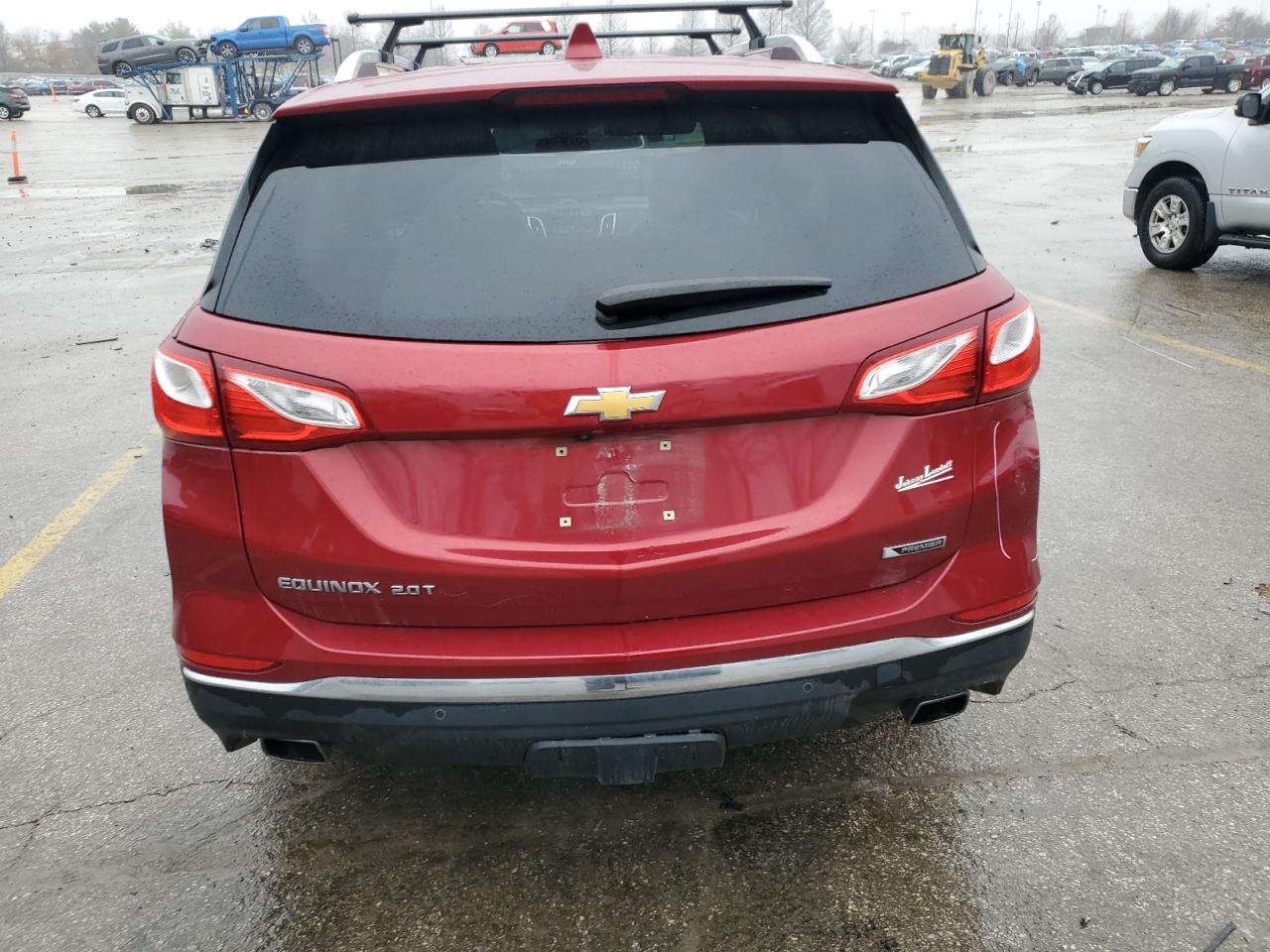 2018 Chevrolet Equinox VIN 2GNAXNEX2J6172176 Copart auction photo, front end / rear end damage thumbnail 6