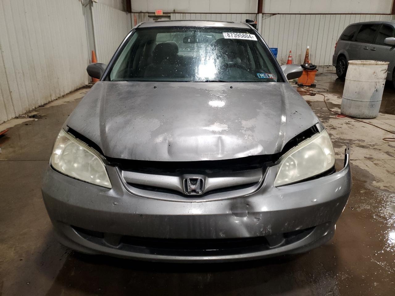 2005 Honda Civic VIN 2HGES26715H614009 Copart auction photo, front end damage thumbnail 5