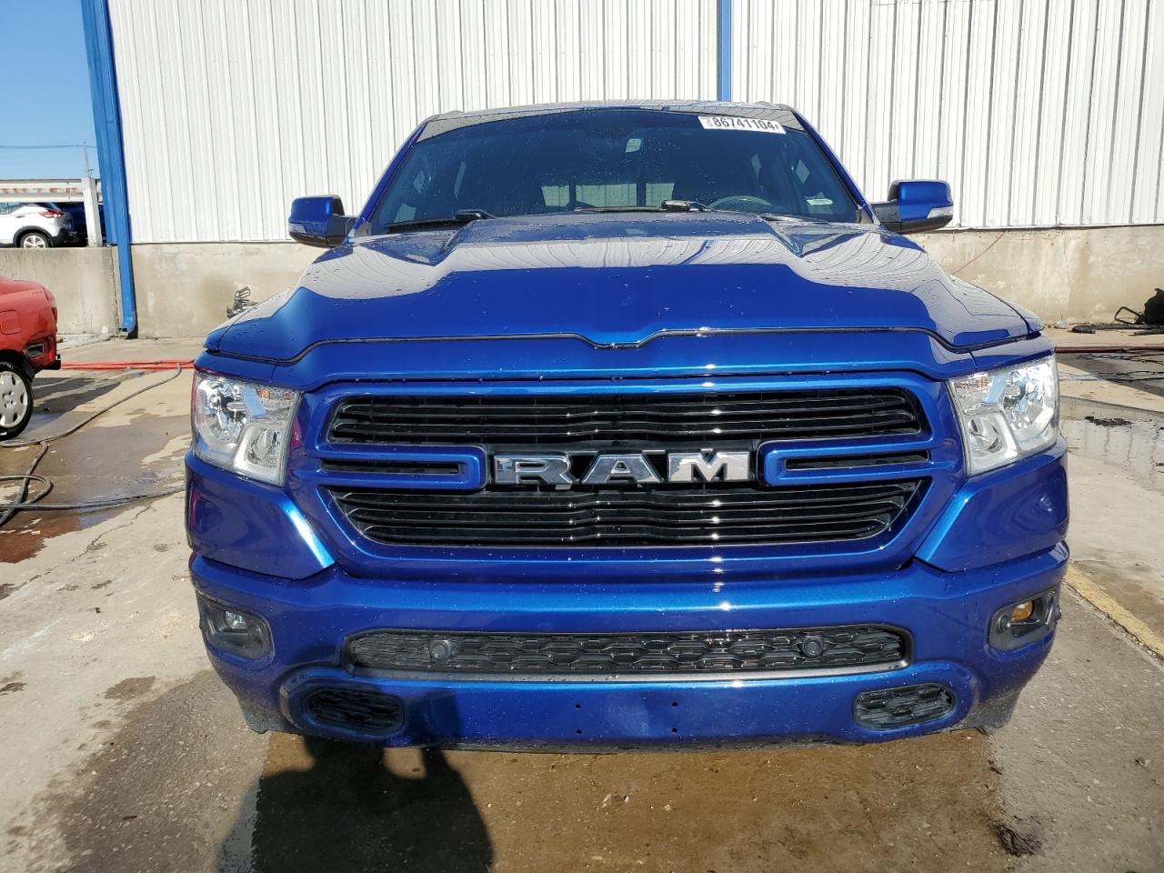2019 RAM 1500 VIN 1C6SRFFT7KN887628 Copart auction photo, burn damage thumbnail 5