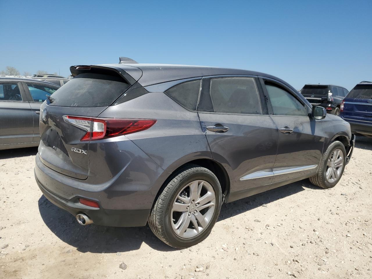 2020 Acura RDX VIN 5J8TC1H71LL020970 Copart auction photo, front end damage thumbnail 3