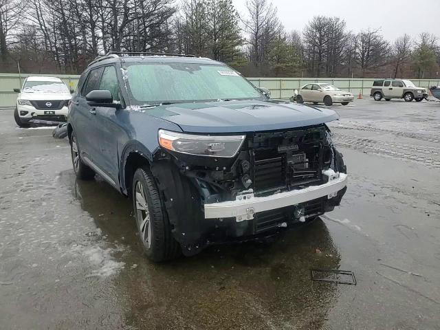 2020 Ford Explorer VIN 1FM5K8HC6LGA29877 Copart auction photo, front end / side damage thumbnail 11