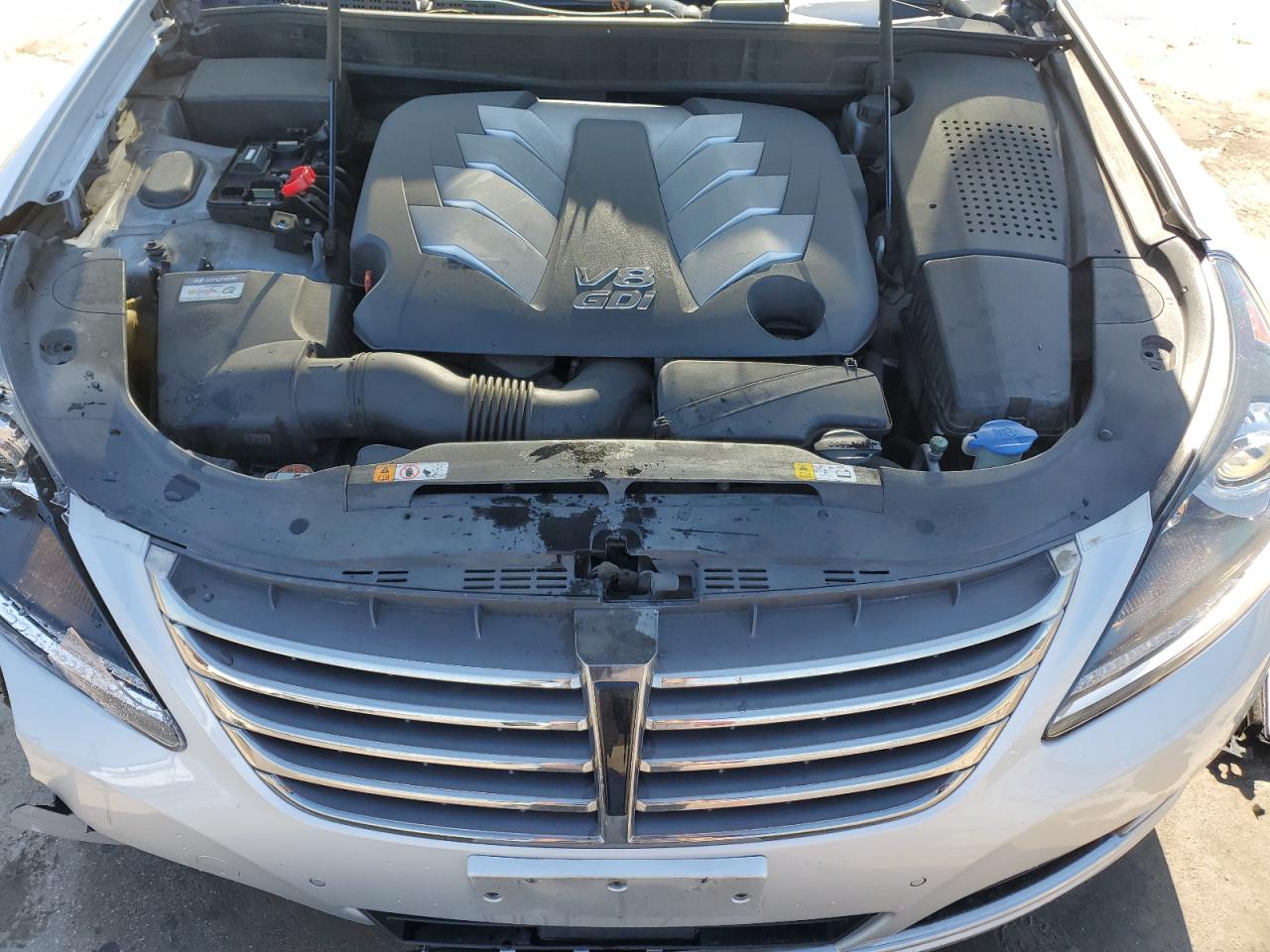 2016 Hyundai Equus VIN KMHGH4JH6GU106227 Copart auction photo, front end / hail damage thumbnail 11