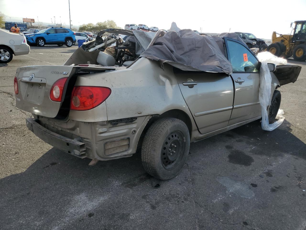 2007 Toyota Corolla VIN 1NXBR30E77Z832025 Copart auction photo, all over damage thumbnail 3