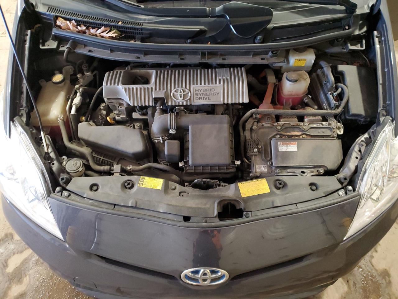 2013 Toyota Prius VIN JTDKN3DUXD5628052 Copart auction photo, rear end / side damage thumbnail 11