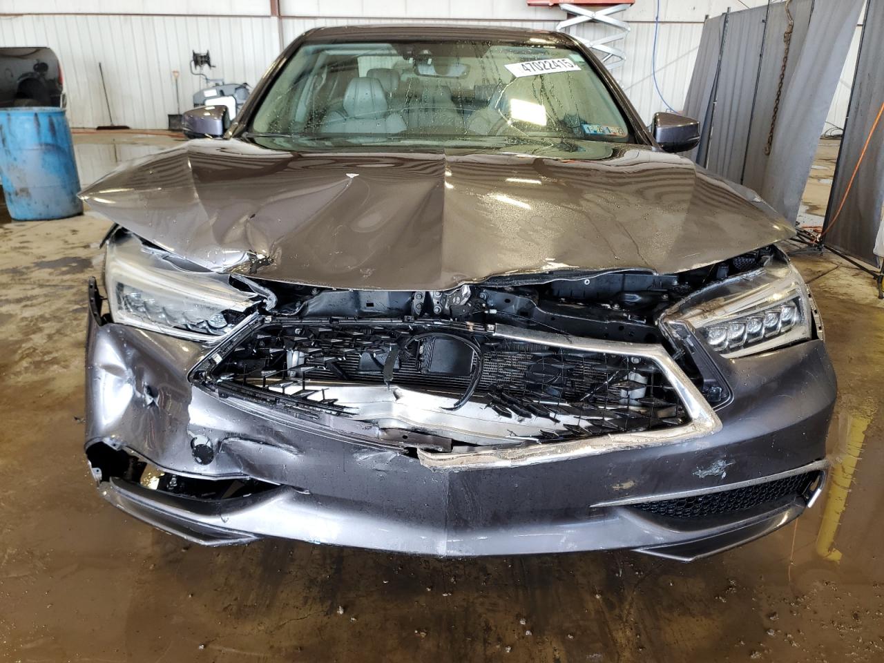 2019 Acura TLX VIN 19UUB2F46KA007759 Copart auction photo, front end damage thumbnail 5