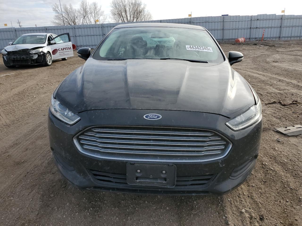 2014 Ford Fusion VIN 3FA6P0HD9ER275733 Copart auction photo, rear end / side damage thumbnail 5