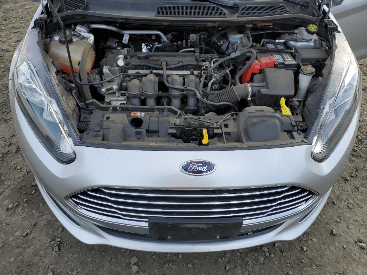 2018 Ford Fiesta VIN 3FADP4BJ4JM147730 Copart auction photo, all over damage thumbnail 11