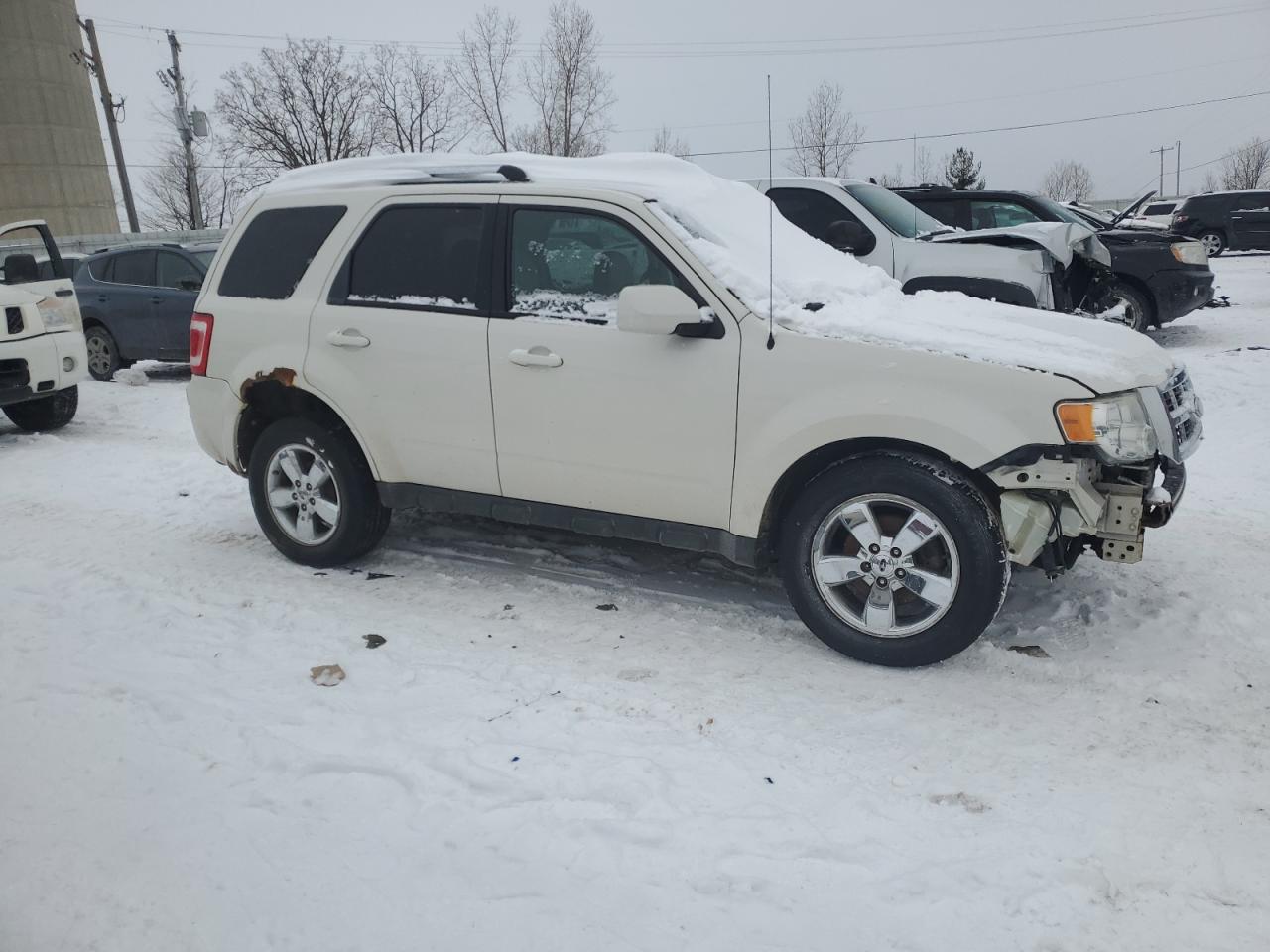 2011 Ford Escape VIN 1FMCU9EG6BKB02854 Copart auction photo, front end damage thumbnail 4
