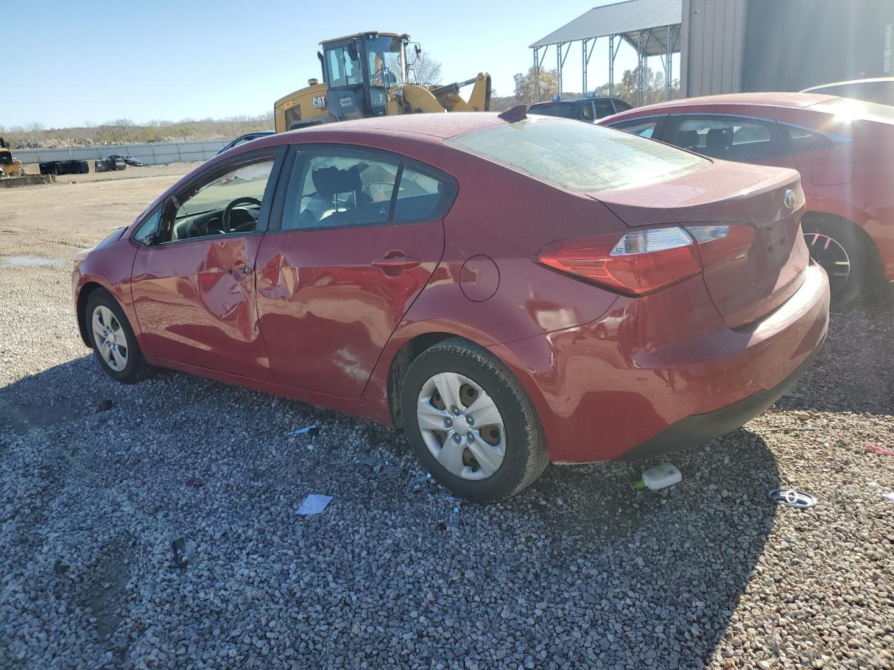 2016 KIA Forte VIN KNAFX4A63G5523748 Copart auction photo, side damage thumbnail 2