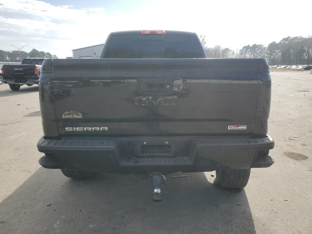 2015 GMC Sierra VIN 3GTU2UEC1FG241043 Copart auction photo, rear end / frame damage damage thumbnail 6