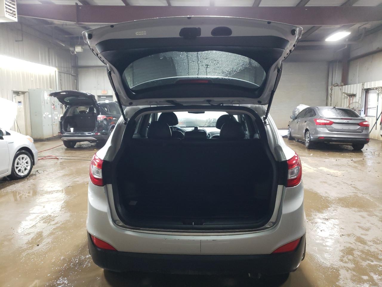 2014 Hyundai Tucson VIN KM8JU3AGXEU908599 Copart auction photo, front end damage thumbnail 6