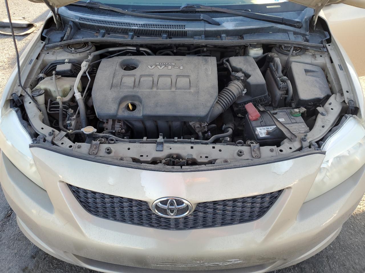 2010 Toyota Corolla VIN 2T1BU4EE8AC327780 Copart auction photo, front end / side damage thumbnail 13