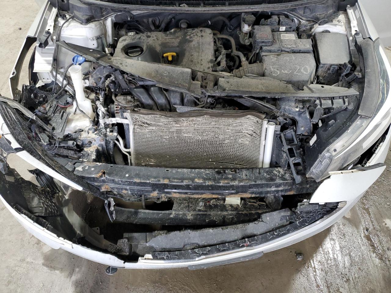 2017 KIA Forte VIN 3KPFK4A73HE136276 Copart auction photo, front end damage thumbnail 11