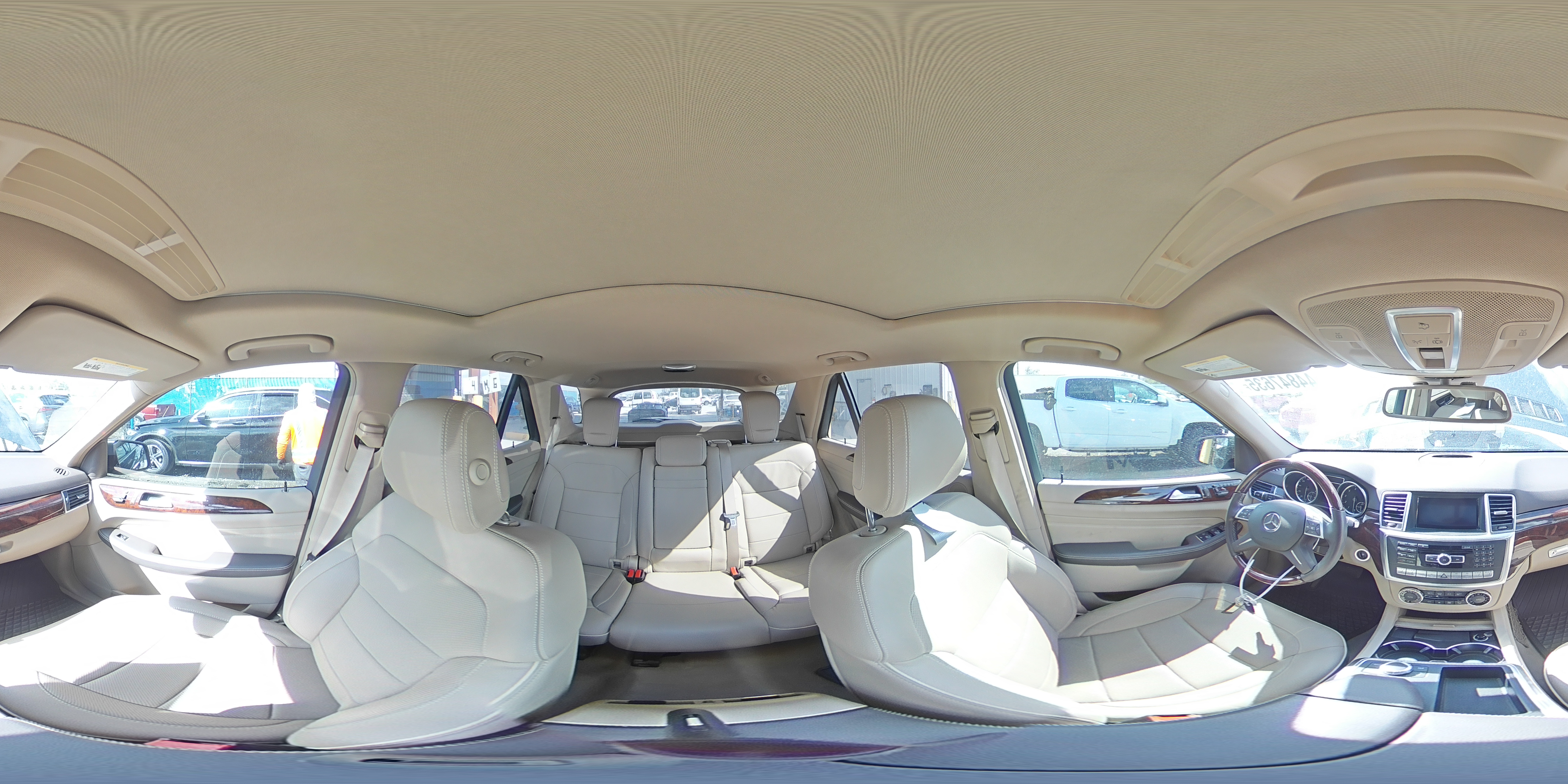 2012 Mercedes-Benz M-klasse VIN 4JGDA5HBXCA066874 Copart auction photo, side damage thumbnail 15