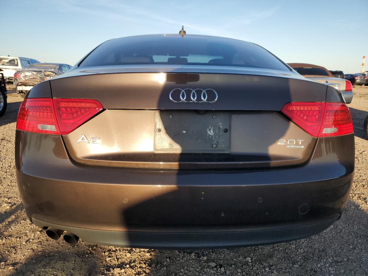 2013 Audi A5 VIN WAULFAFR1DA049101 Copart auction photo, undercarriage / minor dent/scratches damage thumbnail 6