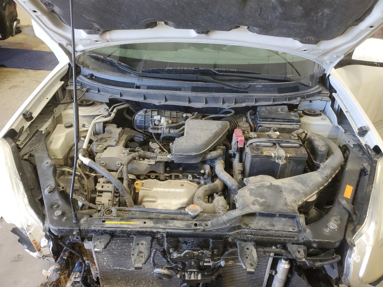 2011 Nissan Rogue VIN JN8AS5MV9BW282290 Copart auction photo, front end damage thumbnail 11