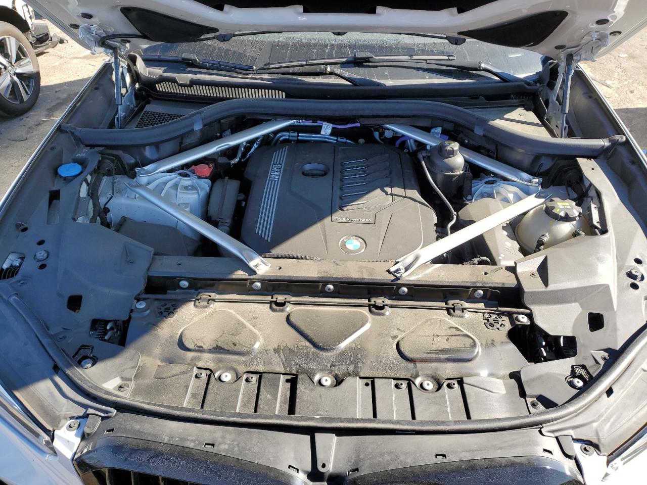 2022 BMW X5 VIN 5UXCR4C01N9J97204 Copart auction photo, side / rear end damage thumbnail 11