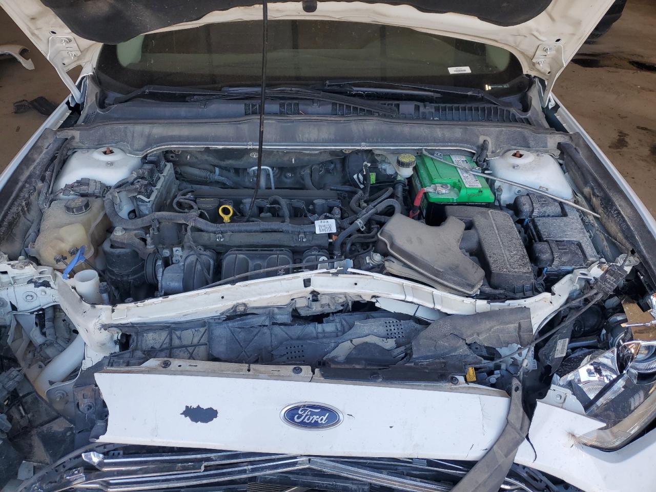 2015 Ford Fusion VIN 3FA6P0H71FR194835 Copart auction photo, front end damage thumbnail 13