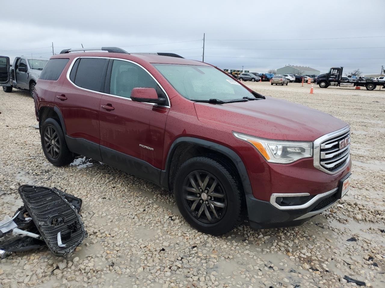 2017 GMC Acadia VIN 1GKKNMLA1HZ220734 Copart auction photo, rear end damage thumbnail 4