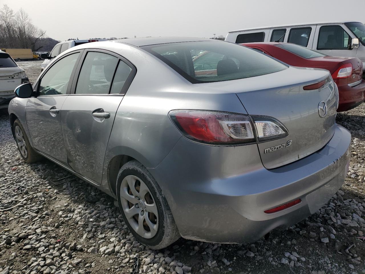 2013 Mazda 3 VIN JM1BL1U78D1830898 Copart auction photo, front end / side damage thumbnail 2