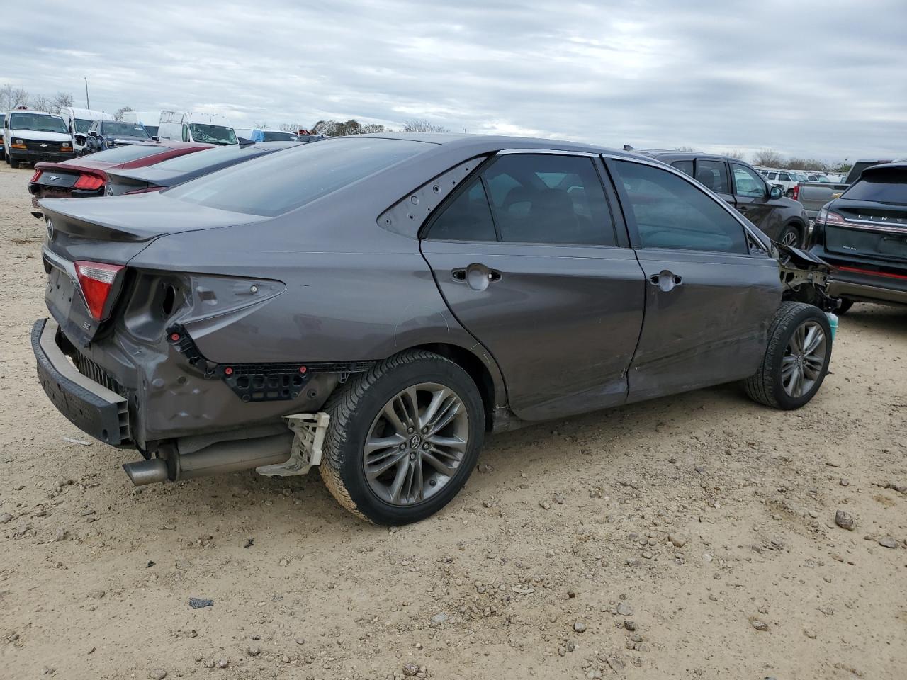 2017 Toyota Camry VIN 4T1BF1FK6HU366616 Copart auction photo, all over damage thumbnail 3