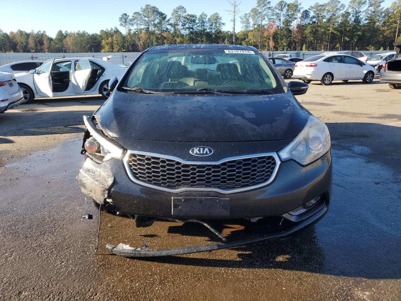 2016 KIA Forte VIN KNAFZ4A87G5474193 Copart auction photo, front end / undercarriage damage thumbnail 5