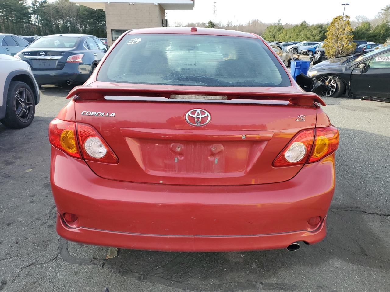 2010 Toyota Corolla VIN 2T1BU4EE2AC233085 Copart auction photo, side / front end damage thumbnail 6